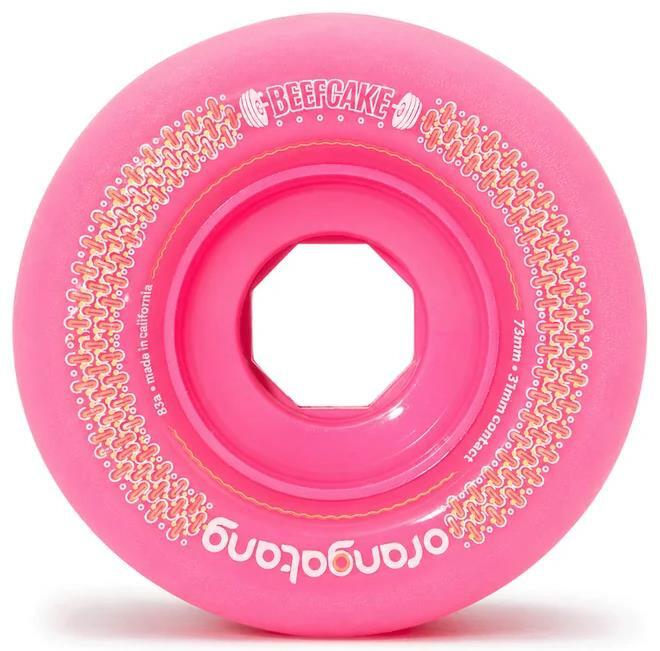 Orangatang Wheels Beefcake 73mm 83a pink