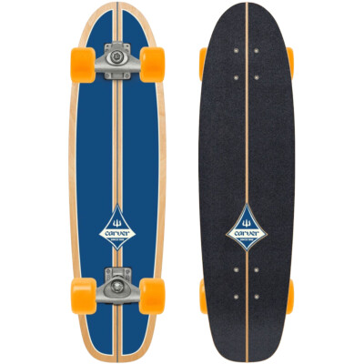 CARVER Complete Surfskate Surfrider Blue 29" x 7.5" WB15,5" Blue-Orange + C5