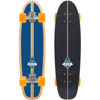 CARVER Complete Surfskate Surfrider Blue 29" x 7.5" WB15,5" Blue-Orange + C5