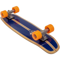 CARVER Complete Surfskate Surfrider Blue 29" x 7.5" WB15,5" Blue-Orange + C5