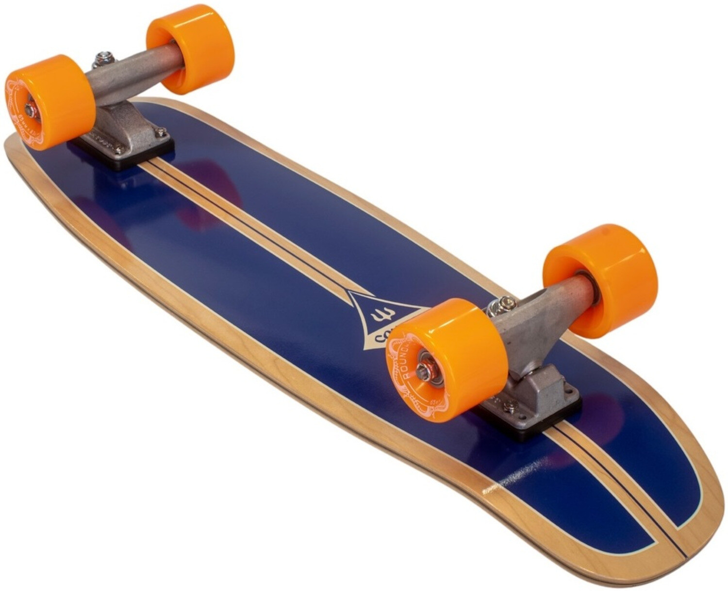 CARVER Complete Surfskate Surfrider Blue 29" x 7.5" WB15,5" Blue-Orange + C5
