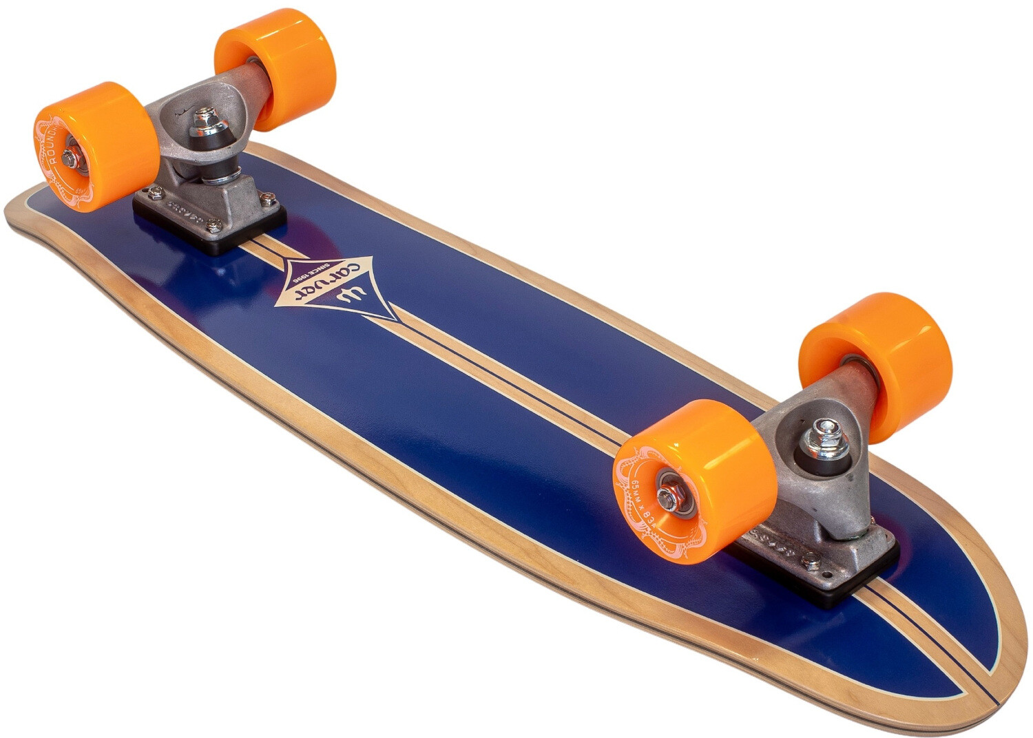 CARVER Complete Surfskate Surfrider Blue 29" x 7.5" WB15,5" Blue-Orange + C5