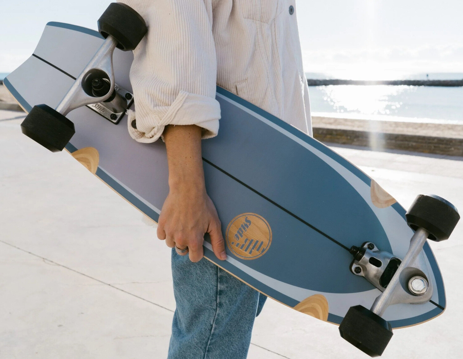Slide Deck Surfskate Fish Drifter 32" x10" WB17"