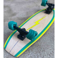 BohanelBoards Deck Surfskate Neon Green 32" x 10" WB16-17,5″