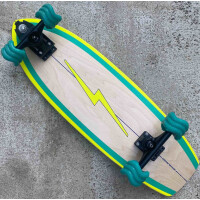 BohanelBoards Deck Surfskate Neon Green 32" x 10" WB16-17,5″