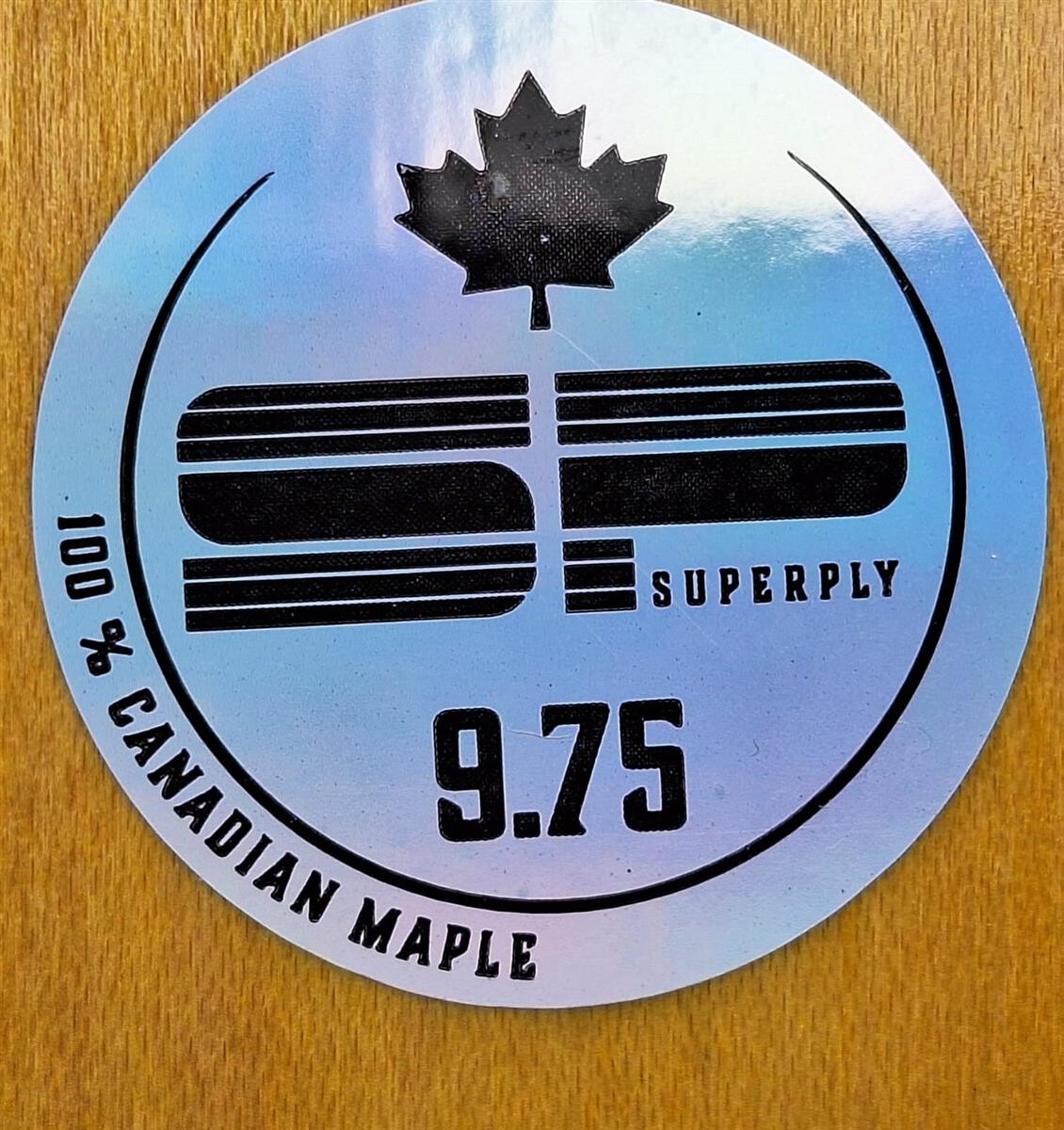 Superply Deck 9,75" x 34,3" WB14,2" yellow