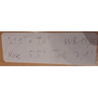 Skareco Deck 9.6" x 31,9" WB15,35" natur