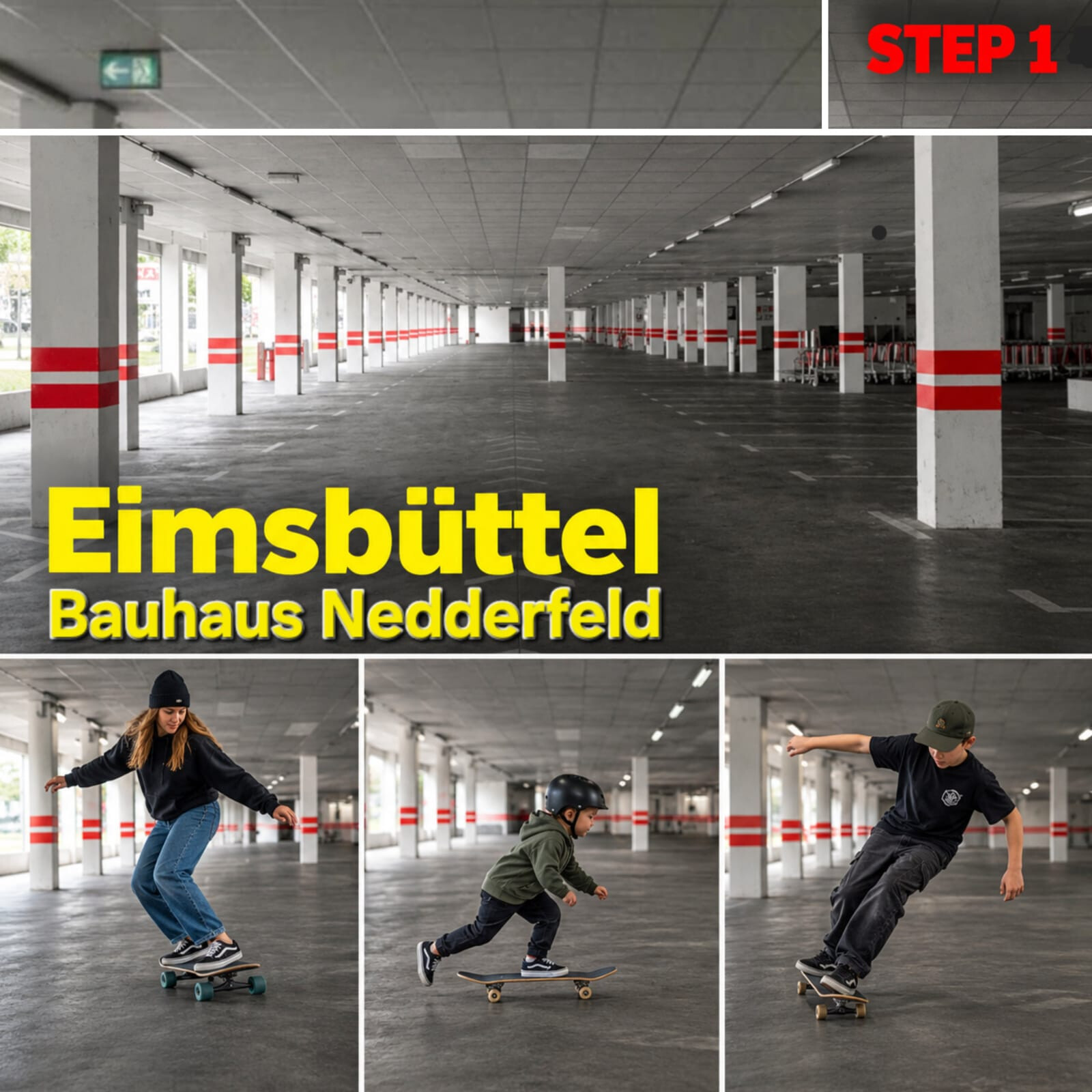 11.10.26 (Surf) Skate + Longboardkurs Step 1 Eimsbüttel Nedderfeld Start 10:00 Uhr