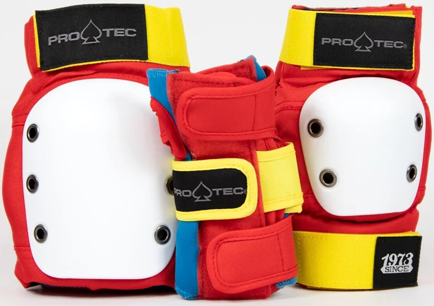 Pro-Tec Street Gear Junior 3-Pack Pad Set Blue/Yellow/Red YS