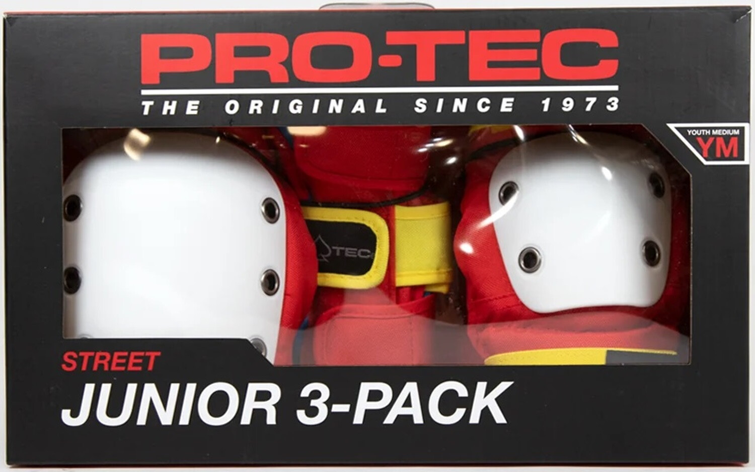Pro-Tec Street Gear Junior 3-Pack Pad Set Blue/Yellow/Red YS