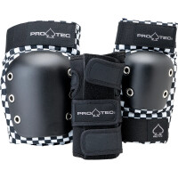 Pro-Tec Street Gear Junior 3-Pack Pad Set checker YS