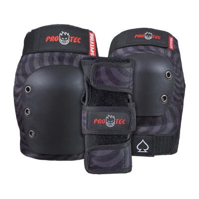 Pro-Tec Street Gear Junior 3-Pack Pad Set Spitfire Black YM