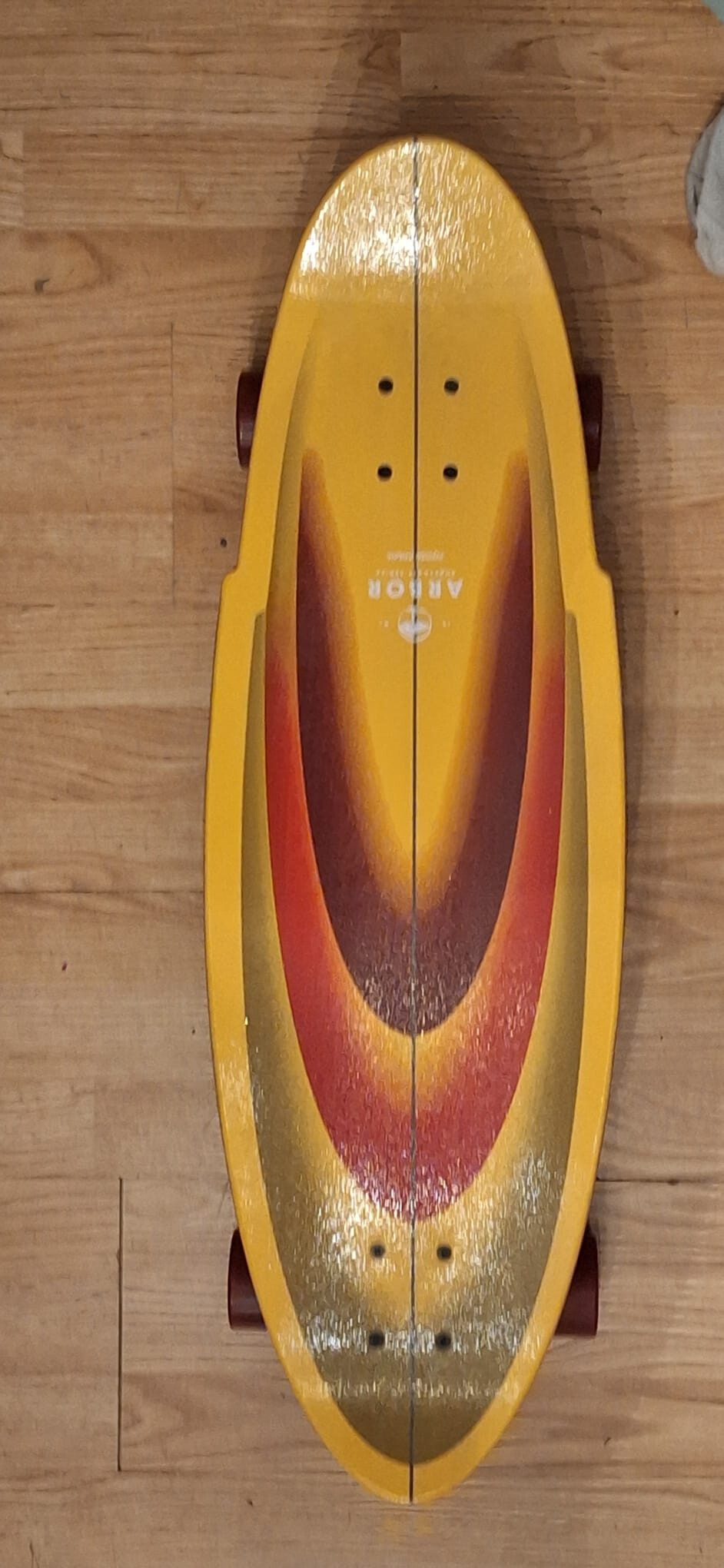 Arbor Complete SurfSkate X Carver Jordan Brazie 33" x 10" WB20" + Carver C7