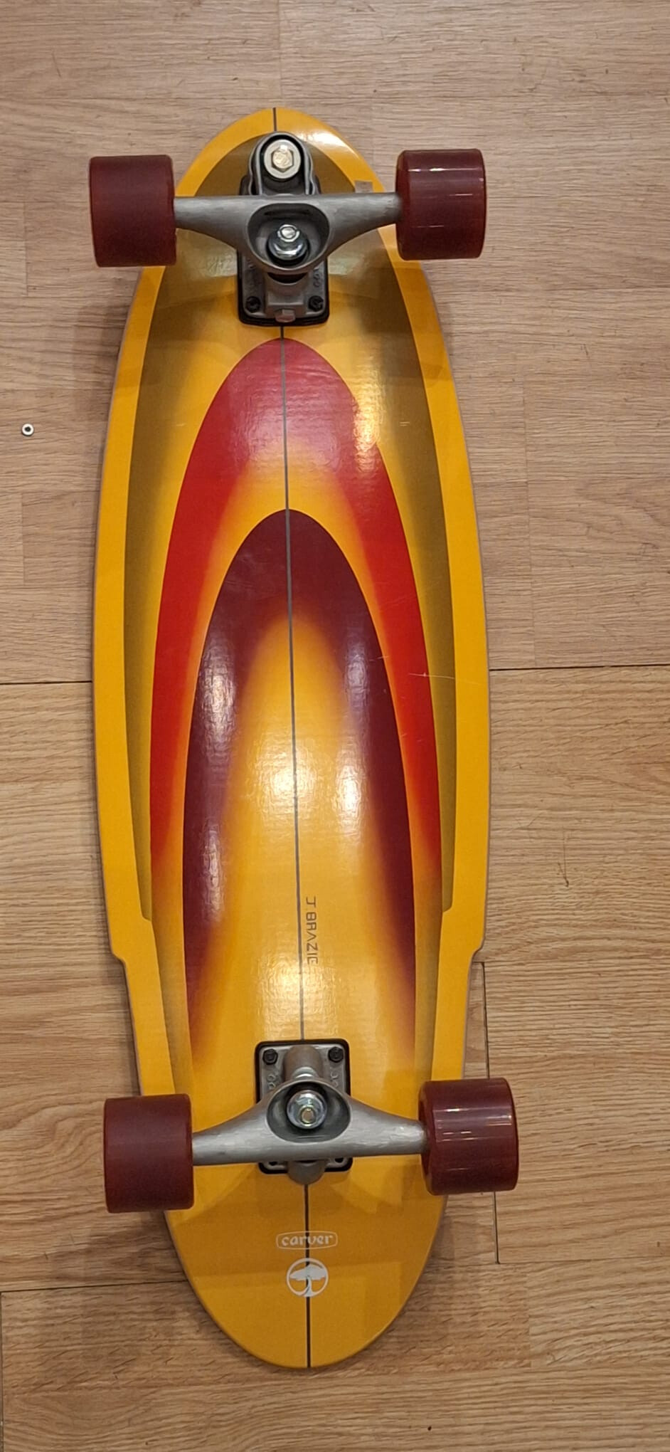 Arbor Complete SurfSkate X Carver Jordan Brazie 33" x 10" WB20" + Carver C7