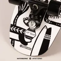 Waterborne Complete Surfskate Artist Series My Mind 32" x 10,5" WB19,5"
