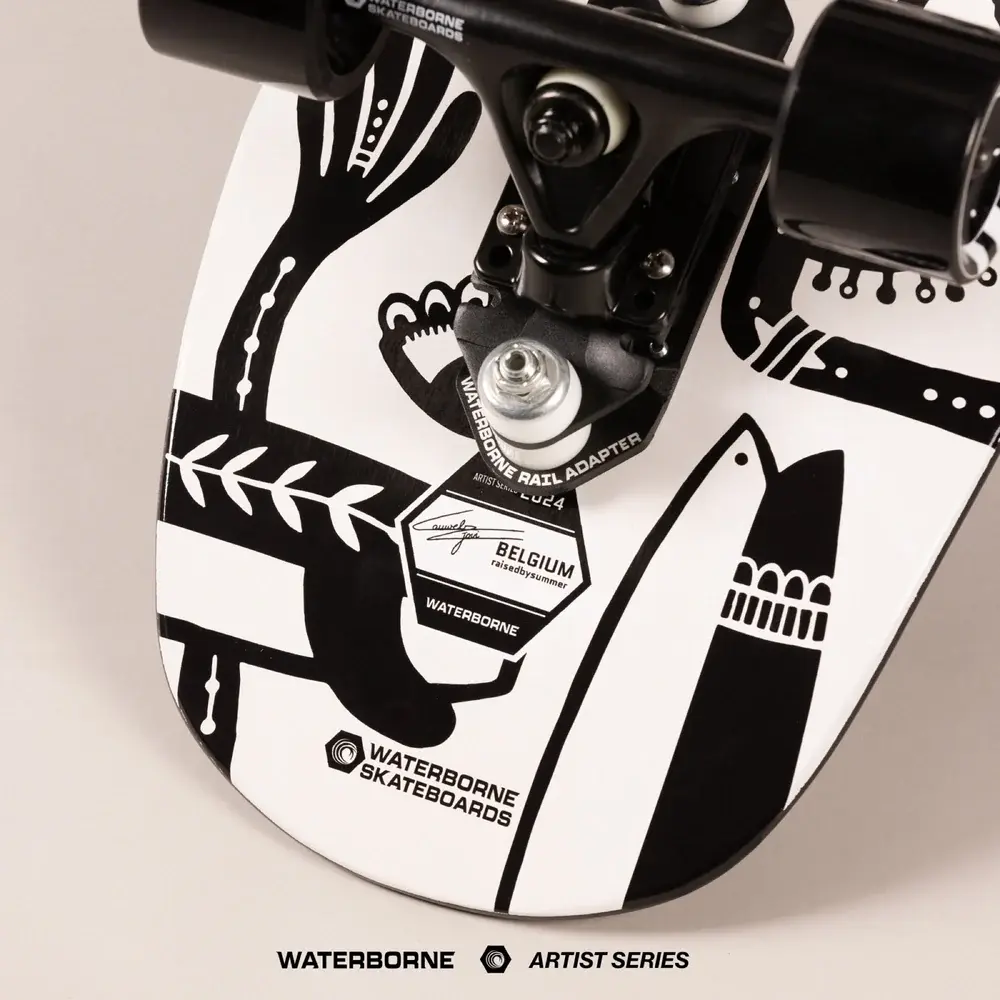Waterborne Complete Surfskate Artist Series My Mind 32" x 10,5" WB19,5"