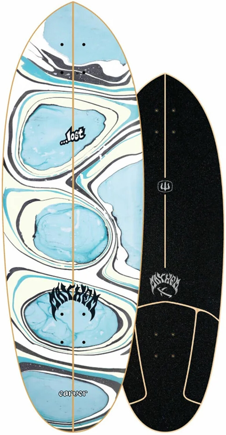 CARVER Deck Surfskate X LOST Quiver Killer 32" x 10.5" WB18"