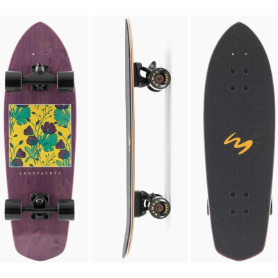 Landyachtz Deck Surfskate Pocket Knife Botanical 29,6" x 9,1" WB13,2-15,2"