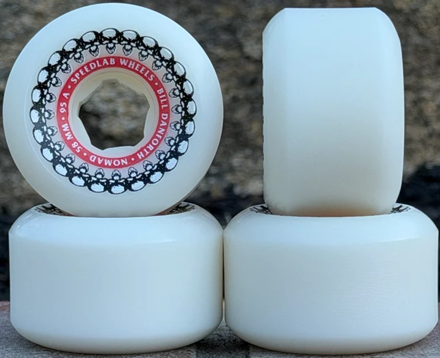 SPEEDLAB Wheels Bill Danforth NOMAD Pro model 58mm 95A CP24mm white