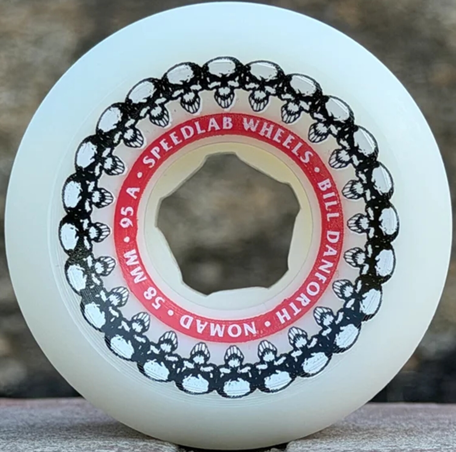 SPEEDLAB Wheels Bill Danforth NOMAD Pro model 58mm 95A CP24mm white