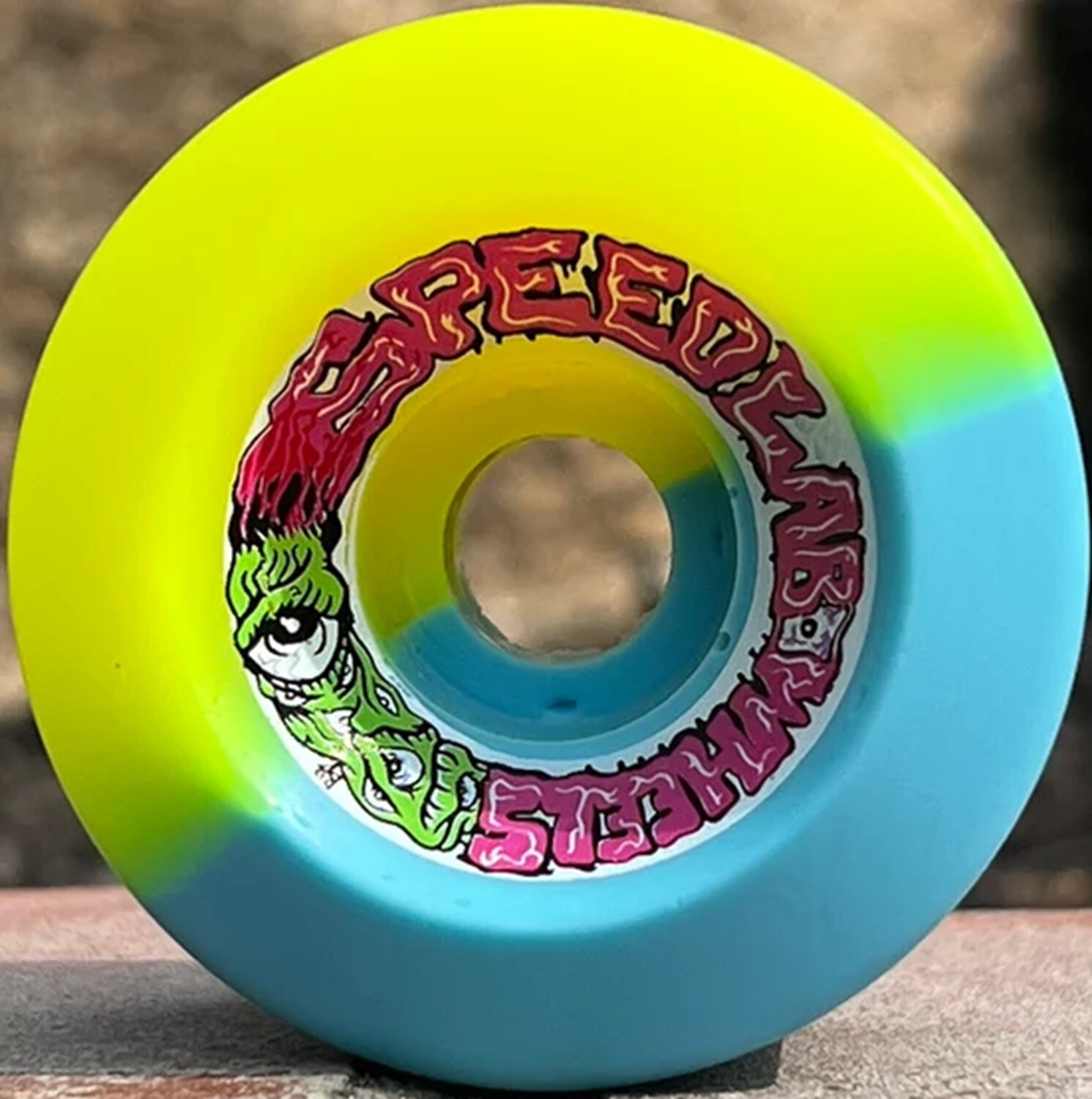 SPEEDLAB Wheels StrangeHouse 60mm 95A CP30mm yellow-blue