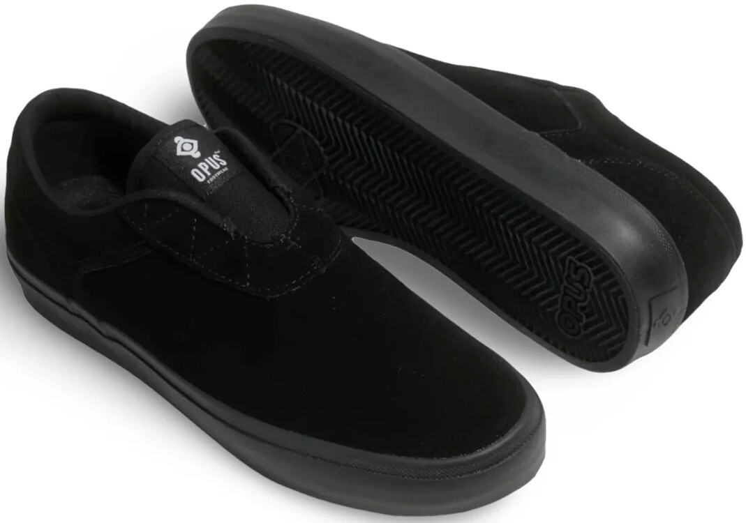 OPUS Sneaker Honey Slip - Vulc - Black Suede / Black