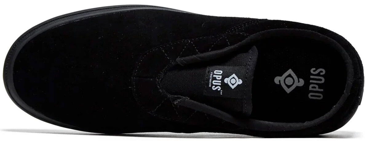 OPUS Sneaker Honey Slip - Vulc - Black Suede / Black
