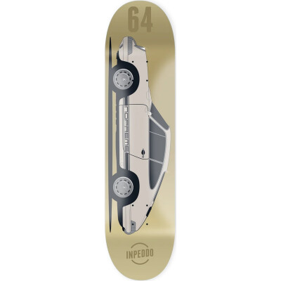 Inpeddo X Nopreme Deck Fast Classics Porsche 64 cream 8,0" x 31,75" WB14"
