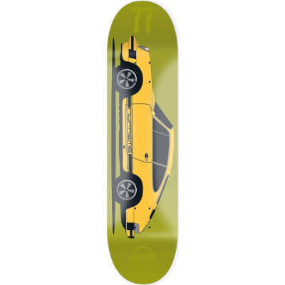 Inpeddo X Nopreme Deck Fast Classics Porsche 77 green 8,25" x 31,875" WB14,25"