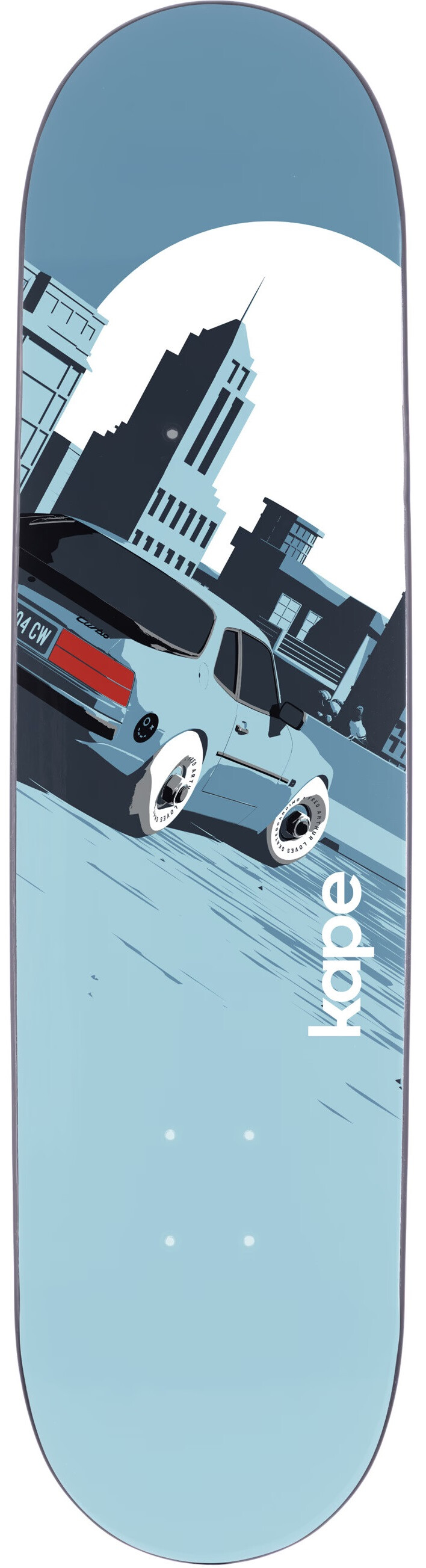 KAPE Deck Vanguard Drifters 1986 8.25" x 31.97" WB14.13"
