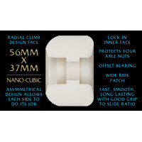 Powell-Peralta Wheels Dragons Nano Cubic 56mm 97A white