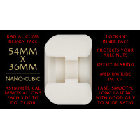 Powell-Peralta Wheels Dragons Nano Cubic 54mm 93A white