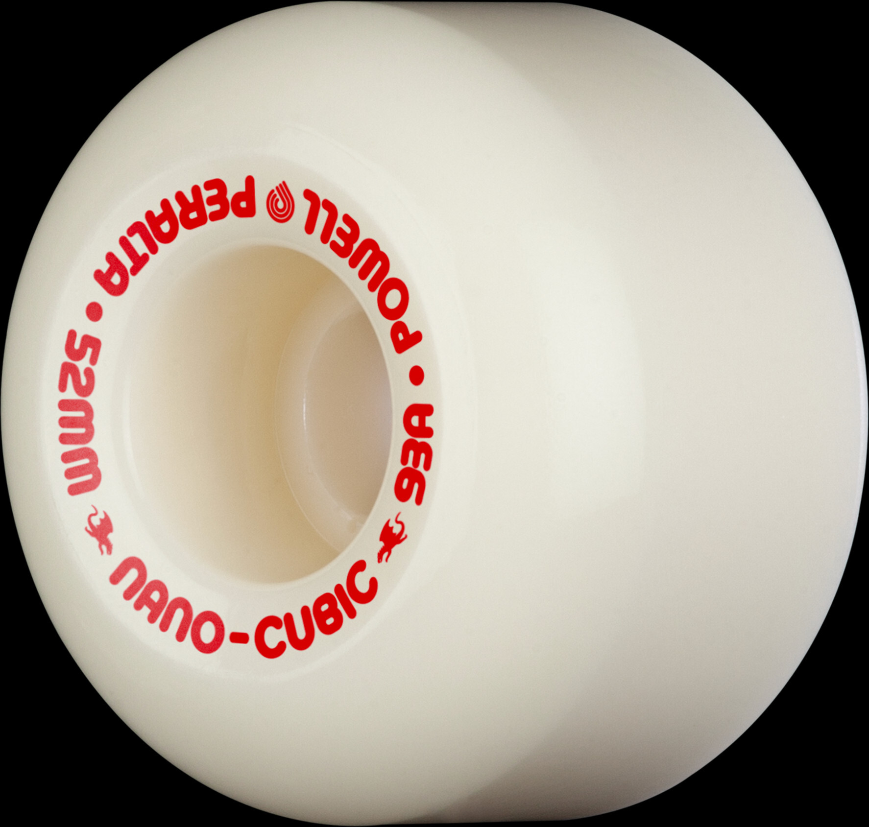 Powell-Peralta Wheels Dragons Nano Cubic 52mm 93A white