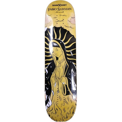 SkaReCo Deck Beginner Pop 8,25” * 32,5” WB14 - WB18 Madona Yellow Black