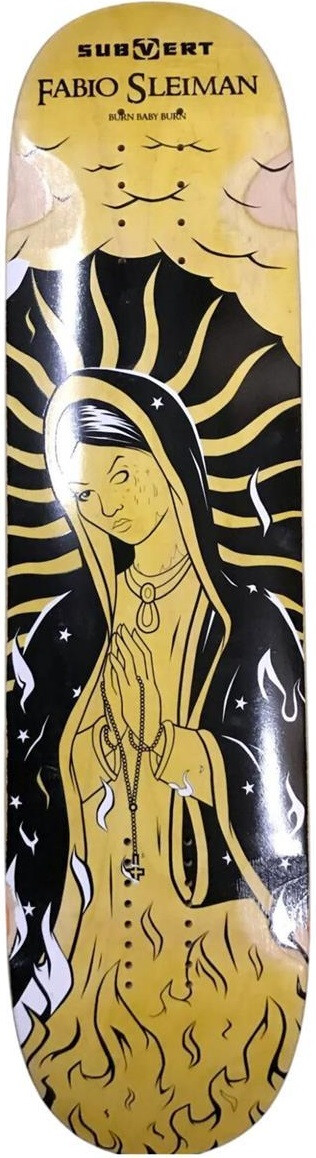 SkaReCo Deck Beginner Pop 8,25” * 32,5” WB14 - WB18 Madona Yellow Black