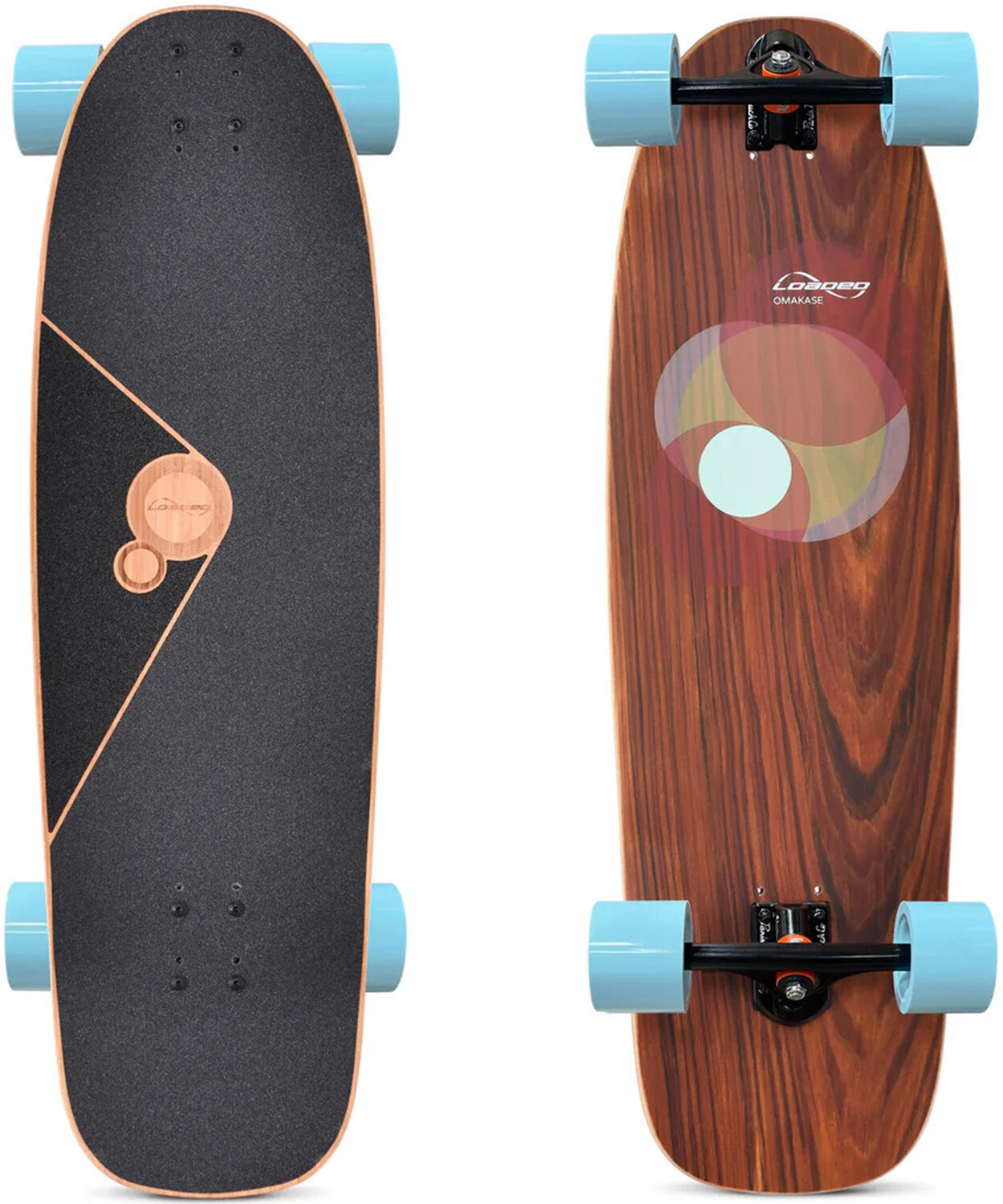 LOADED Complete Longboard Omakase Roe (In Heat) 33.5" x 10" WB20.75-22"