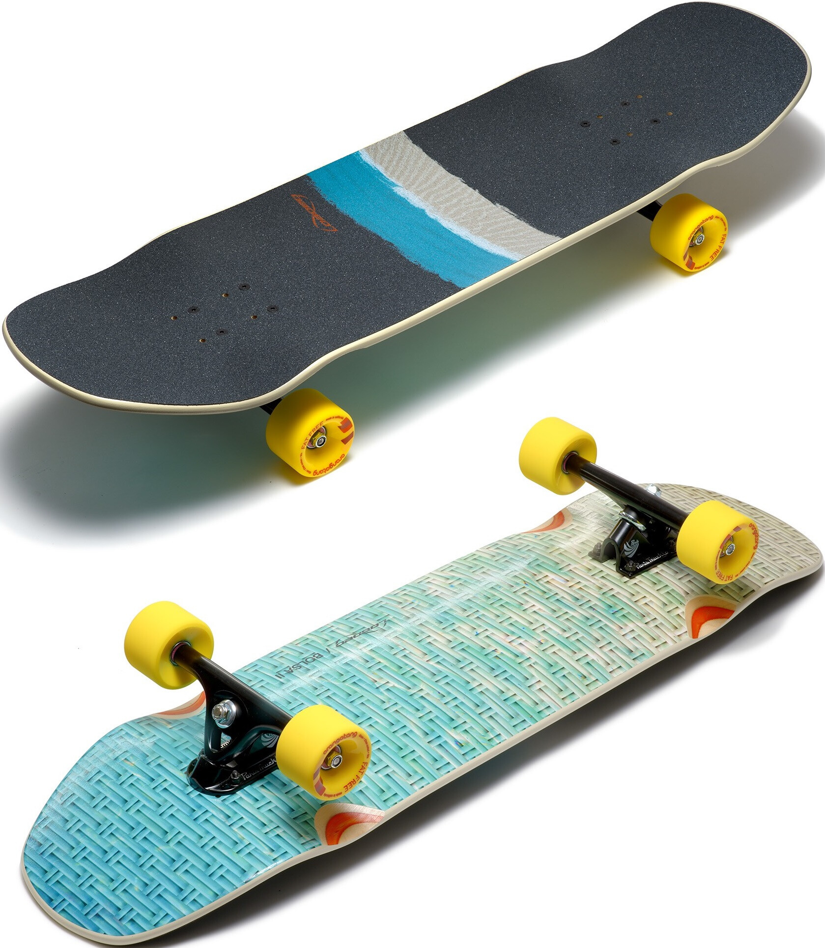 LOADED Complete Surfskate Bolsa2 Weave Paris V3 31" x 9.4" WB16-17,5"