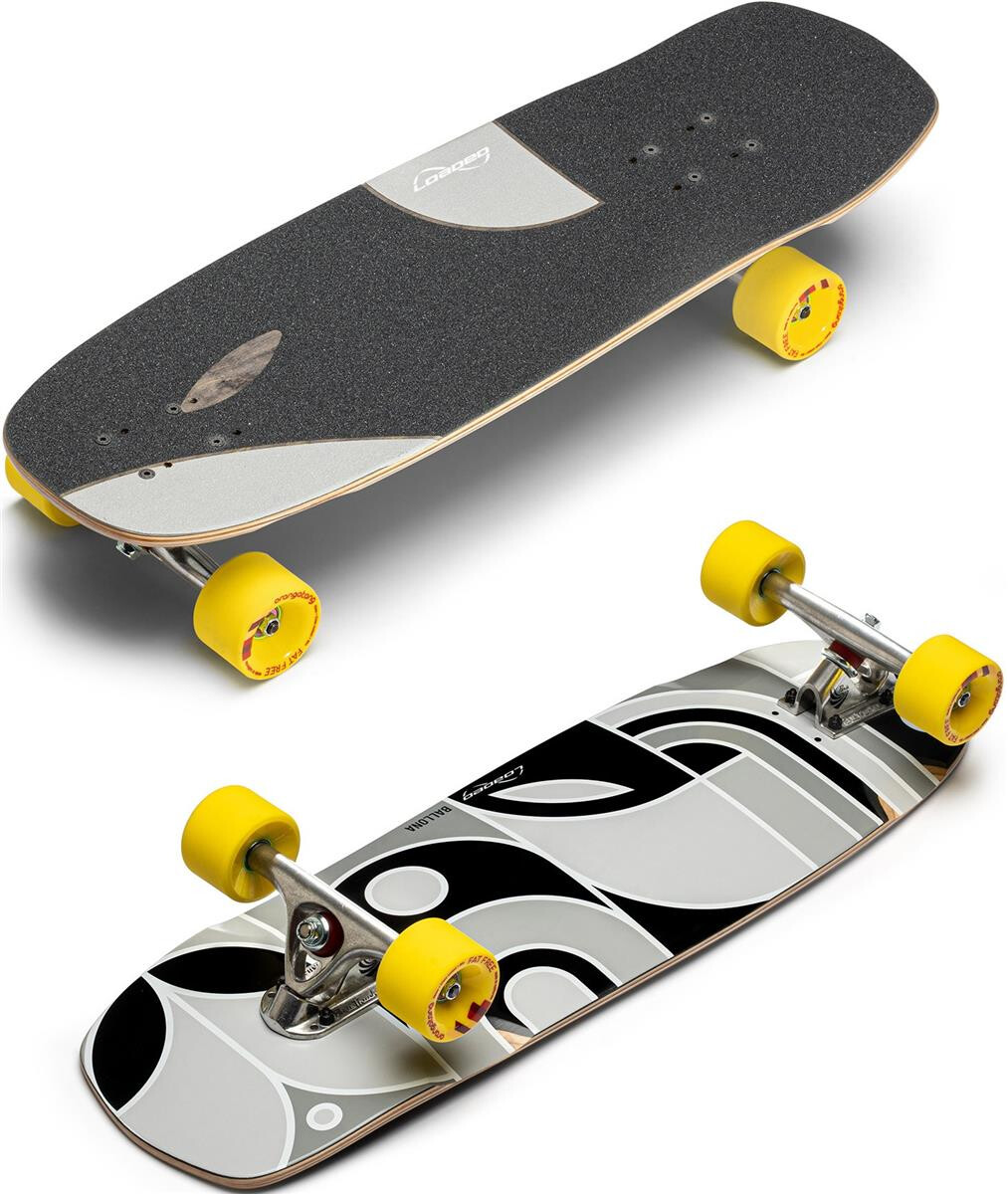LOADED Complete Mini Cruiser Ballona Orca Paris V3 27,75" x 9,0" WB14,75-16"