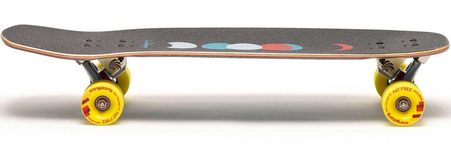 LOADED Complete Mini Cruiser Ballona Moby Paris V3 27,75" x 9,0" WB14,75-16"