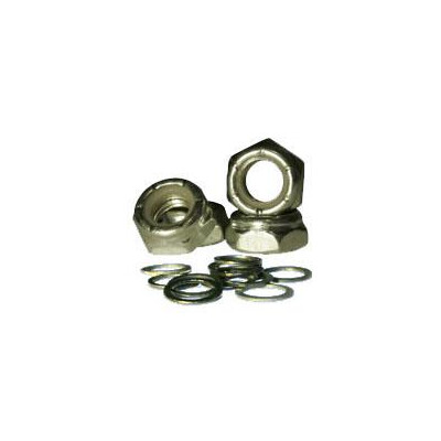 Axle lock nuts / pkg 4  washers