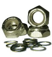 Axle lock nuts / pkg 4  washers