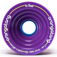 Orangatang Wheels In Heat 75mm 83a - purple