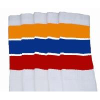 SKATERSOCKS 22" white style 22-159...