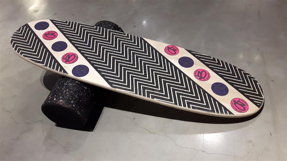 SubVert B-Board handmade Balanceboard "Big Board" 100 x30