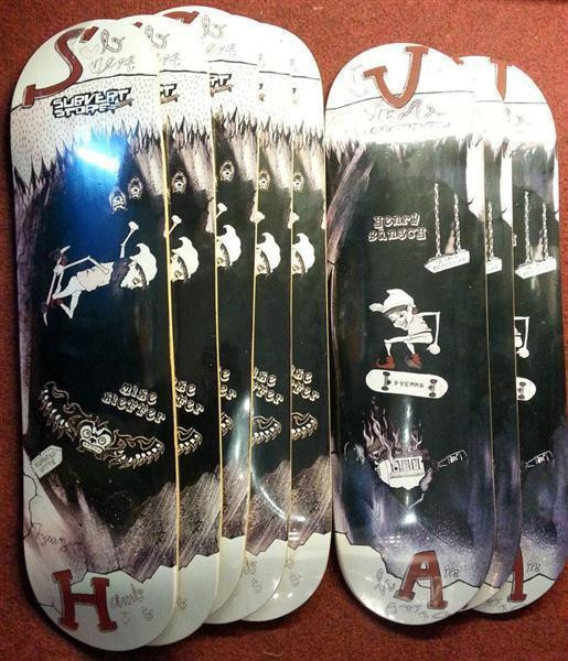 SUBVERT STORE "7 YEARS / Henry Bänsch" Deck / all sizes and concaves