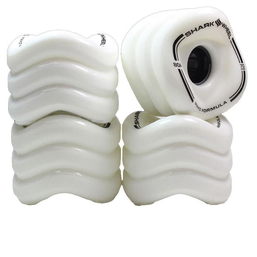 SHARK WHEEL California Roll 60mm/78a Weiß