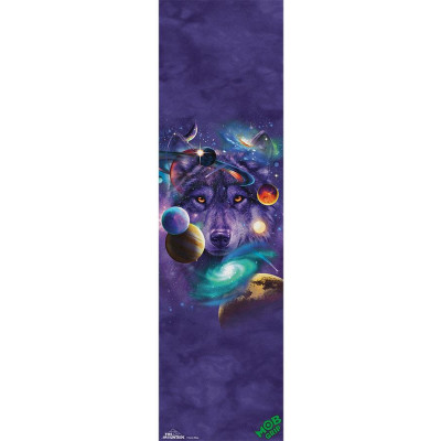 The Mountain Wolf of the Cosmos  GriptapeSheet 9" x 33"