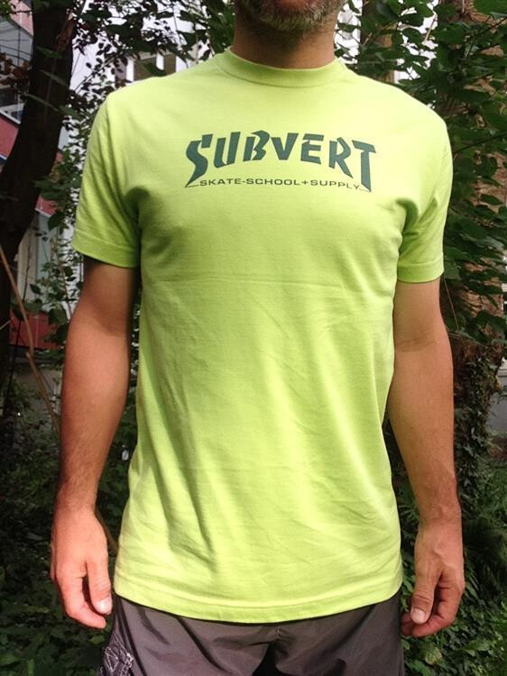 SubVert T-Shirt Skateschool + supply Thrasher-mag-style
