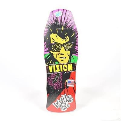 Vision Psycho Stick Deck 30" x 10" Reissue Green