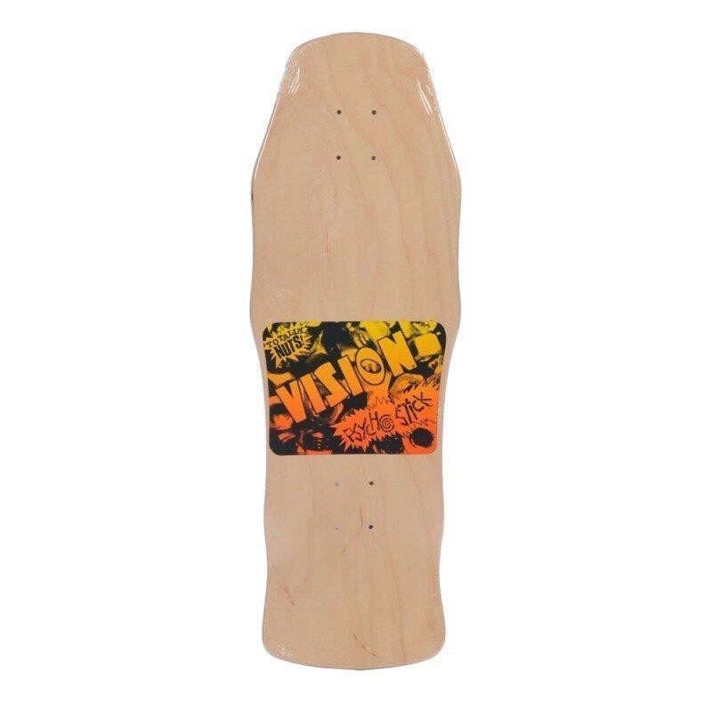 Vision Deck Psycho Stick 30" x 10" WB15 Reissue Green